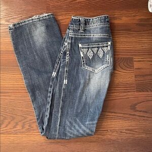 Rock and roll cowgirl vintage low rise jeans